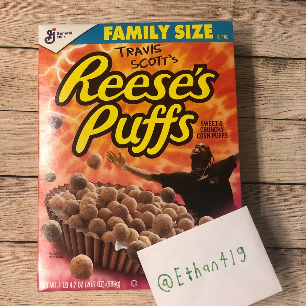 Travis Scott Reese’s Puffs Family Size